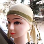 Handwoven woolen headband, plain weave, RH01_Tv6 - 2