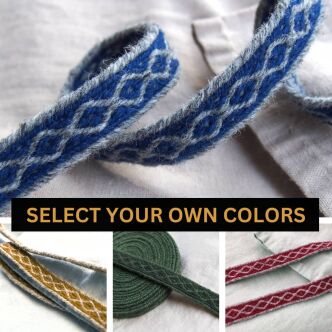 Krajka tabliczkowa wzór OOOO, kolory do wyboru, T04_Tmix