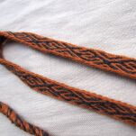 Krajka tabliczkowa – opaska na głowę, czółko, T35_Fv1 - 4