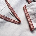 Brettchengewebte Borte aus Wolle, C04_Tv1 - 2