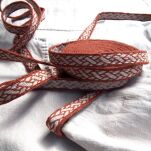 Brettchengewebte Borte aus Wolle, C04_Tv1 - 3