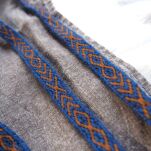 Brettchengewebte Borte aus Wolle , T07_Tv1 - 4