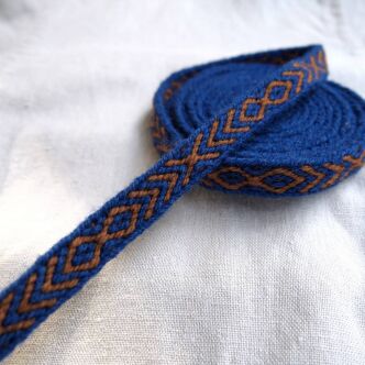 Brettchengewebte Borte aus Wolle , T07_Tv1