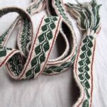 Tablet woven belt for historical re-enactment and LARP,  B12_Tv1 - 2