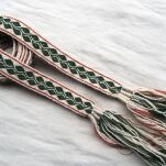 Tablet woven belt for historical re-enactment and LARP,  B12_Tv1 - 4