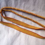 Krajka tabliczkowa – opaska na głowę, czółko, T31_Fv4 - 3