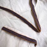 Brettchengewebte Borte aus Wolle, T02_Tv3 - 2