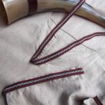 Tablet woven trim with Oseberg pattern, A02_Fv3 - 2