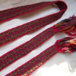 Tablet woven belt for historical re-enactment and LARP, A44_Tv1 - 2