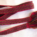 Tablet woven belt for historical re-enactment and LARP, A44_Tv1 - 4