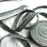 Brettchengewebte Borte aus Wolle, T11_Tv3 - 2