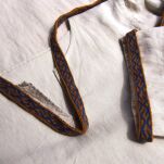 Brettchengewebte Borte aus Wolle, D03_Tv1 - 2