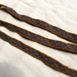 Brettchengewebte Borte aus Wolle, D03_Tv1 - 4