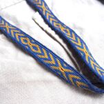 Tablet woven band for historical reenactment, Kaupang design, A13_Fv1 - 4