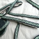 Brettchengewebte Borte aus Wolle, C04_Fv2 - 3