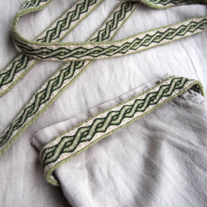 Tablet woven band for historical reenactment, Birka inspired, C01_Tv4