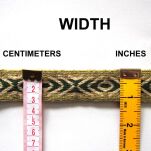 Tablet woven belt for historical re-enactment and LARP,, A19_Tv3 - 3
