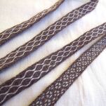 Brettchengewebte Borte aus Wolle, A26_Fv1 - 3