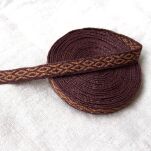 Brettchengewebte Borte aus Leinen, A11_Lv1 - 3