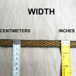 Tablet woven headband for historical reenactment, T20_Fv2 - 3