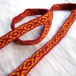 Krajka tabliczkowa wzór OXOX, kolory do wyboru, A05b_Tmix - 5