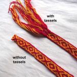 Krajka tabliczkowa wzór OXOX, kolory do wyboru, A05b_Tmix - 4