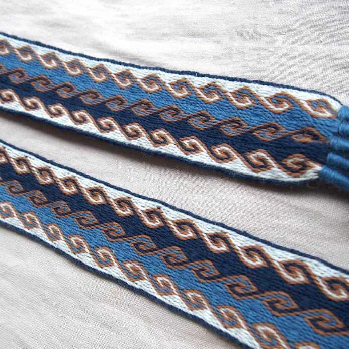 Krajka tabliczkowa - pas, B09_Fv1