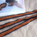 Brettchengewebte Borte aus Wolle, A33_Fv4 - 2