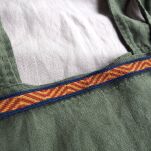 Brettchengewebte Borte aus Wolle, A33_Fv4 - 4