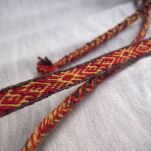 Tablet woven headband for historical re-enactment , T15_Fv1 - 3