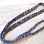 Krajka tabliczkowa – opaska na głowę, czółko, T26_Fv2 - 2