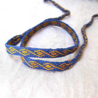 Krajka tabliczkowa – opaska na głowę, czółko, T26_Fv2