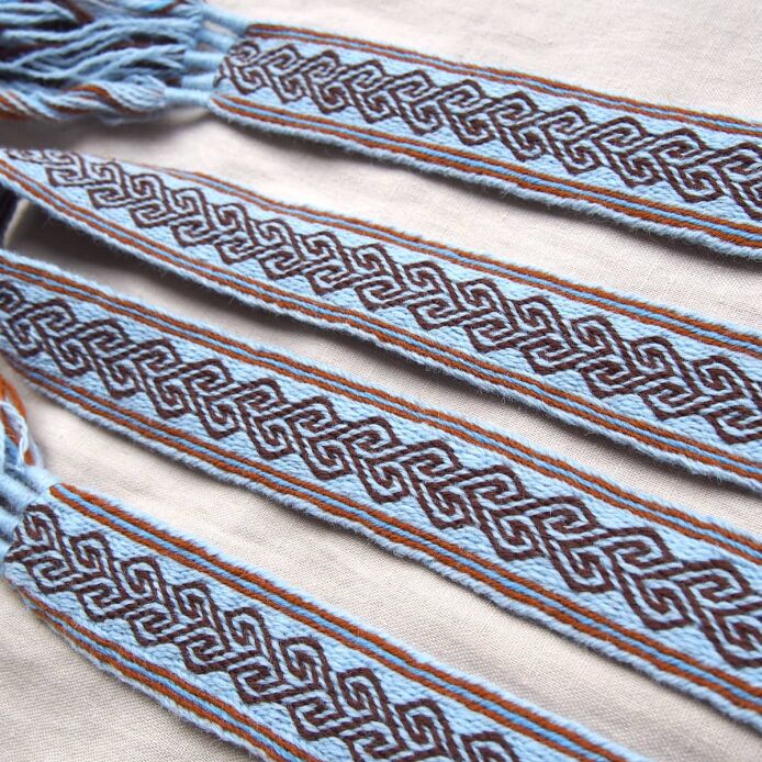 Krajka tabliczkowa - pas,  B03_Tv2