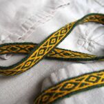 Brettchengewebte Borte aus Wolle , T01_Tv1 - 3