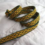 Brettchengewebte Borte aus Wolle , T01_Tv1 - 2