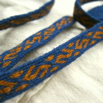 Krajka tkana na tabliczkach, wzór z Kekomaki, D03_Tv2