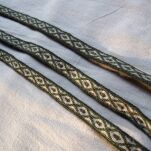 Brettchengewebte Borte aus Wolle, A05a_Fv3 - 4