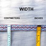 Krajka tabliczkowa - pas,  B07_Tv9 - 3