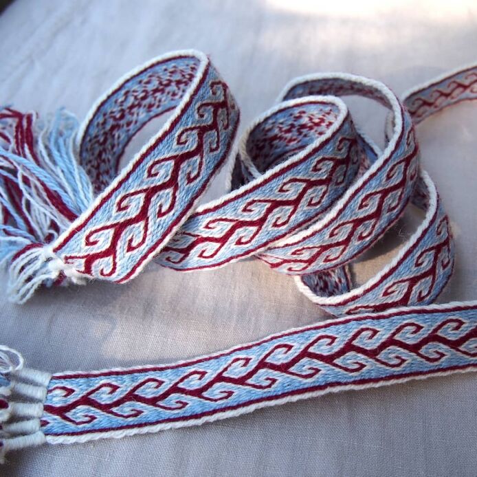 Krajka tabliczkowa - pas,  B07_Tv9