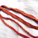 Tablet woven headband for historical reenactment, T20_Fv3 - 3