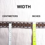 Krajka tabliczkowa - pas,  B08_Tv1 - 3