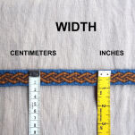 Tablet woven band for historical reenactment, C02_Fv2 - 3