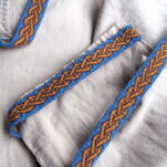 Tablet woven band for historical reenactment, C02_Fv2 - 2