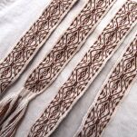 Tablet woven belt for historical re-enactment and LARP, A18_Tv1 - 3