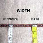 Linen tablet woven trim for historical re-enactment,, A32_Lv2 - 3