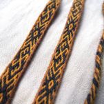 Tablet woven headband for historical re-enactment, T15_Fv4 - 2