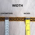 Krajka tabliczkowa wzór OXOX, kolory do wyboru, T02_Tmix - 2