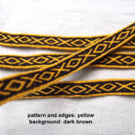 Krajka tabliczkowa wzór OXOX, kolory do wyboru, T02_Tmix - 6