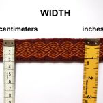 Krajka tabliczkowa - pas,  B04_Tv1 - 4