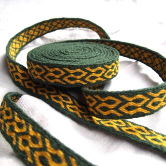 Brettchengewebte Borte aus Wolle, A12_Tv1